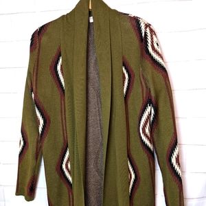 Aztec cardigan sweater forever 21
